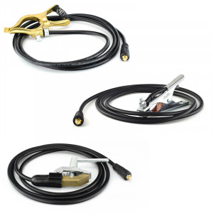 Заваръчен кабел с щипка маса