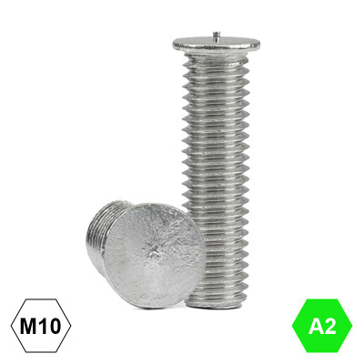 Болт за заваряване DIN 32501 A2 - M10