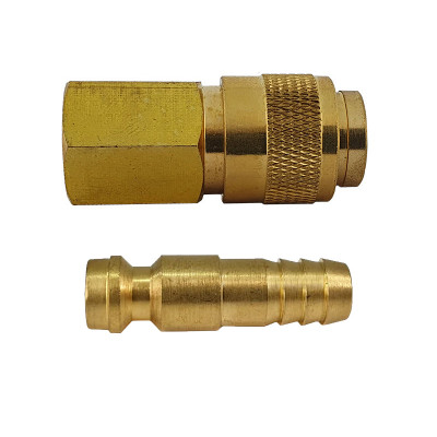 Комплект Бърза връзка и Щуцер R21, ø 8.0 mm за редуцир вентили за Пропан|Ацетилен