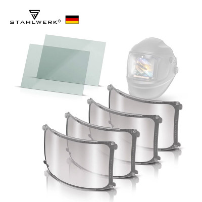 STAHLWERK Комплект от 6 резервни слюди за заваръчна маска RAPTOR