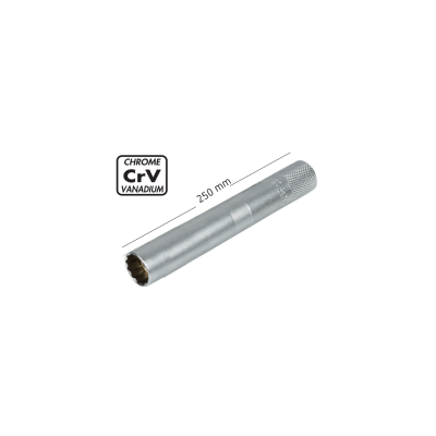 Kлюч за свещи 3/8" l 250mm дванадесетостен Retta
