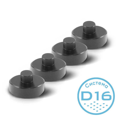 STAHLWERK 4 x Дистанционни затягащи болта 44 x 15 mm, система D16