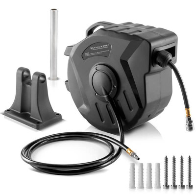 STAHLWERK Автоматична макара за маркуч за сгъстен въздух DA-20 ST - 20м