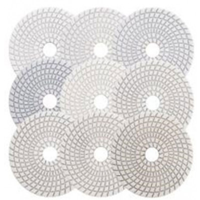 Диск за полиране-работа на сухо, за бял камък