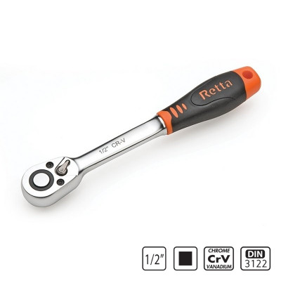 Тресчотка 1/2" L=255, 48 зъба - Retta