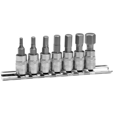 Комплект вложки 1/4"/ шестостен 3-10, 7части Retta