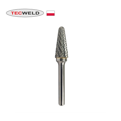 Фреза заоблена конусовидна (L) за стомана 12 mm 28 mm