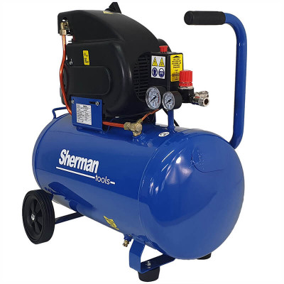 Sherman Маслен бутален компресор 50л, 8 бара - AC5020
