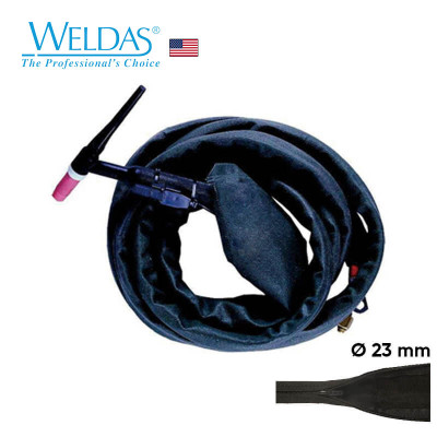 Защитно покритие за заваръчни шлангове и маркучи WELDAS PYTHONrap™, Ø 23 mm