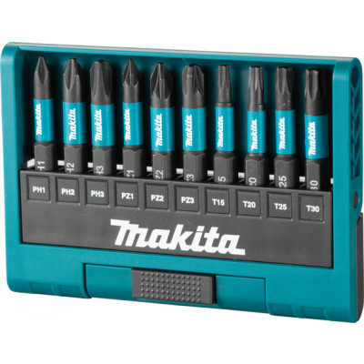 Битове комплект 10 pcs/set Impact Black Screw bit 1/4 Hex