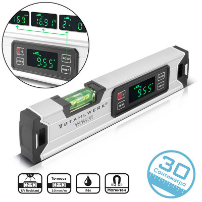 STAHLWERK Цифров нивелир DW-300 ST