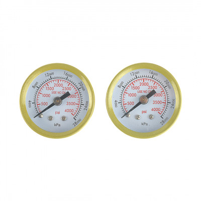 Манометър за редуцир-вентил за Аргон и Въглероден диоксид 0-280 , Ф50mm M10x1,5