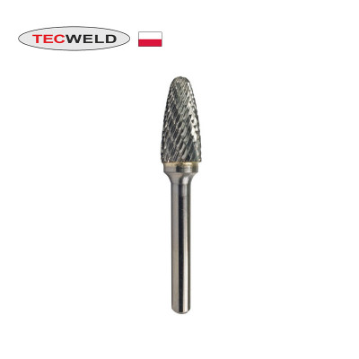 Фреза със заоблена заострена дъга (F) за стомана 12 mm 25 mm