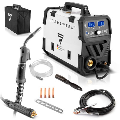 STAHLWERK  Заваръчен апарат 5в1 MIG/MAG 160 Pulse Pro
