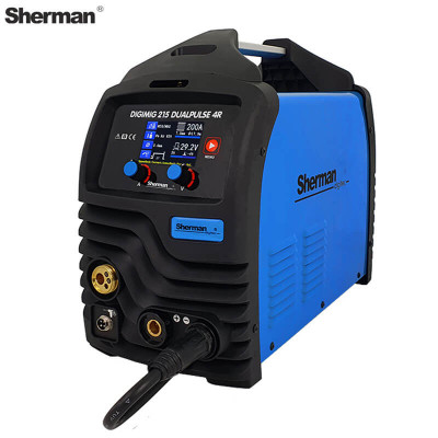 Синергичен инверторен апарат Sherman DIGIMIG 215 DUALPULSE 4R
