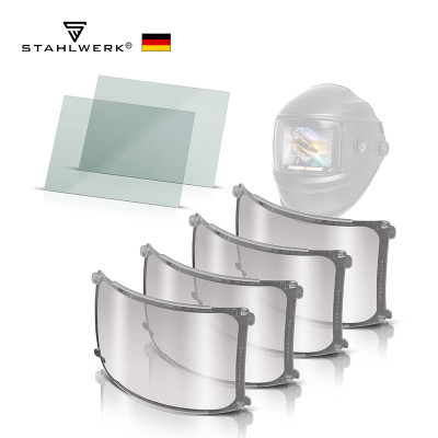 STAHLWERK Комплект от 6 резервни слюди за заваръчна маска BOOSTER