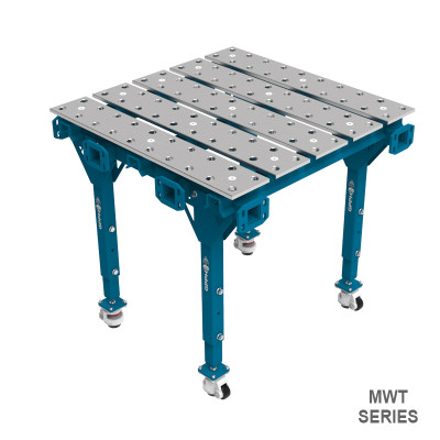 Модулна единична маса за заваряване GPPH - 1000x1000 mm, отвори Ø28 mm