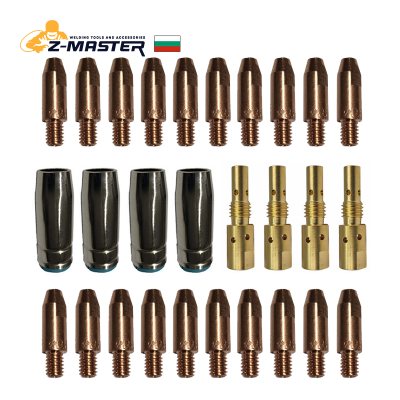 Комбо MIG консумативи MB25, 28 части