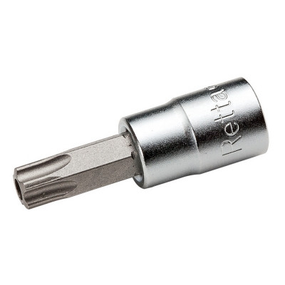 Вложка 1/4" петстен с отвор т10 Retta