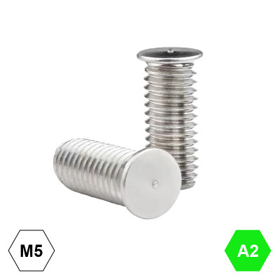 Болт за заваряване DIN 32501 A2 - M5