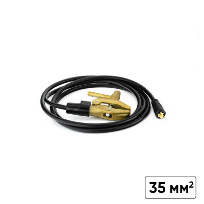 Заваръчен кабел с щипка маса  GC13 type C / 600А - 35 мм²