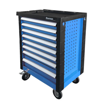 Инструментална количка, шкаф за работилница, Sherman 6/8, син