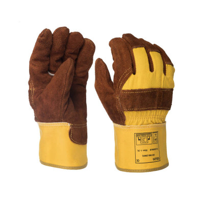 WELDAS Работни ръкавици от телешка кожа Lava Brown ™ 10-2209LB