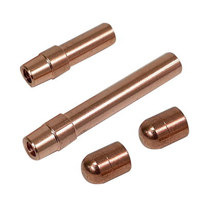 TECWELD Комплект електроди и капачки (накрайници)