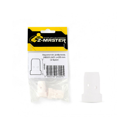 Керамичен дифузьор, L=28 mm - означение 501, блистер Z-Master