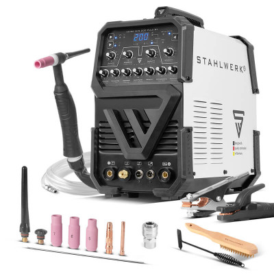 Заваръчен апарат STAHLWERK AC/DC TIG 200 Pulse ST