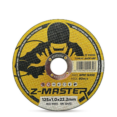 Диск за рязане на метал Z-Master, 125 x 1.0