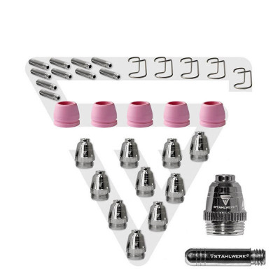 STAHLWERK Комплект консумативи за плазма P-60 - 30 части