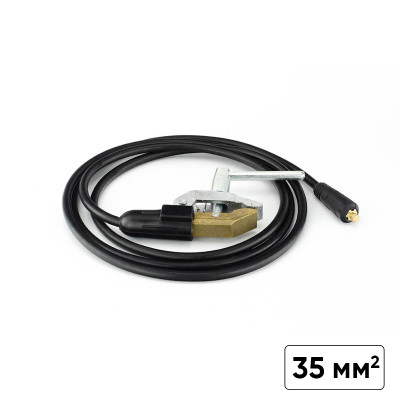 Заваръчен кабел с щипка маса GC12 type C / 600 A - 35 мм²