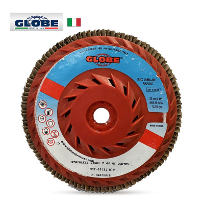 GLOBE VORTEX HT Ламелен диск за шлайфане, 125 x M14