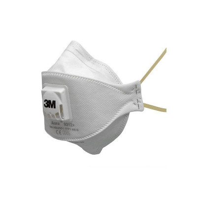 3M™ Aura™ FFP1 Филтърна полумаска с клапан 9312+