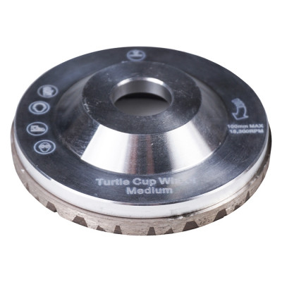 Камбана диамантена TURTLE CUP WHEEL RESIN, MEDIUM - 100х22.23мм