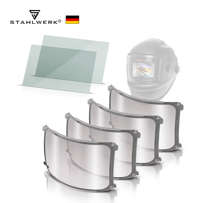 STAHLWERK Комплект от 6 слюди за заваръчна маска BULLET