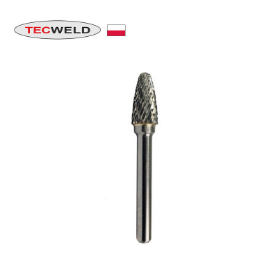 Фреза със заоблена заострена дъга (F) за стомана 10 mm 20 mm