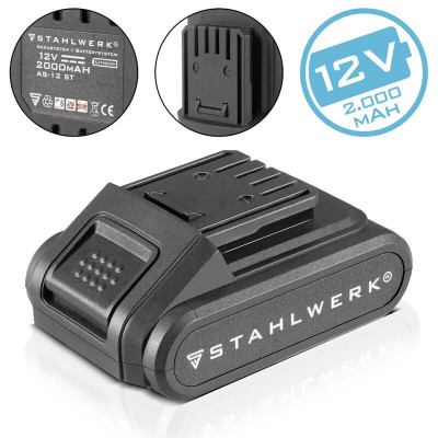 STAHLWERK Акумулаторна батерия AS-12 ST -  12 V / 2 Ah