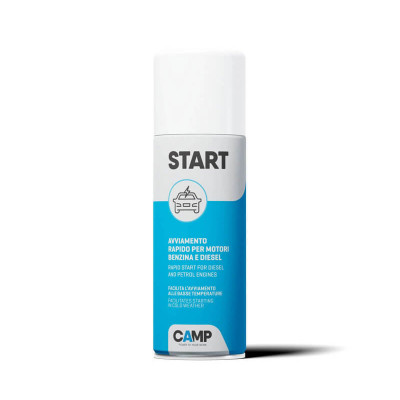 CAMP Стартов спрей - Бързо стартиране на бензинови и дизелови двигатели, 200 мл