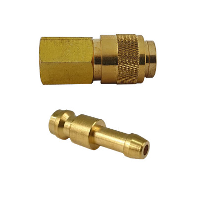 Комплект Бърза връзка и Щуцер R21, ø 6.0 mm за редуцир вентили за Аргон/Co2|Кислород|Азот